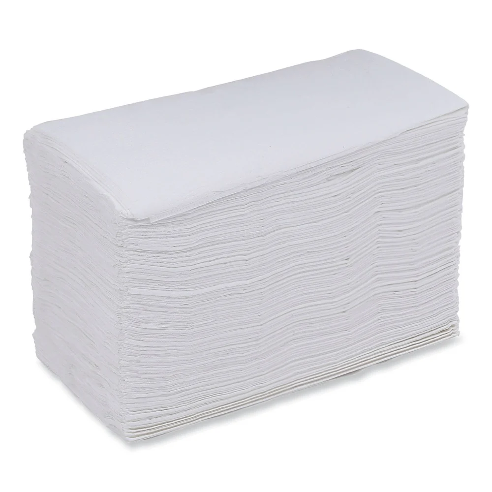 Boardwalk 17 in. x 15 in. 2-Ply Dinner Napkin - White (3000/Carton)