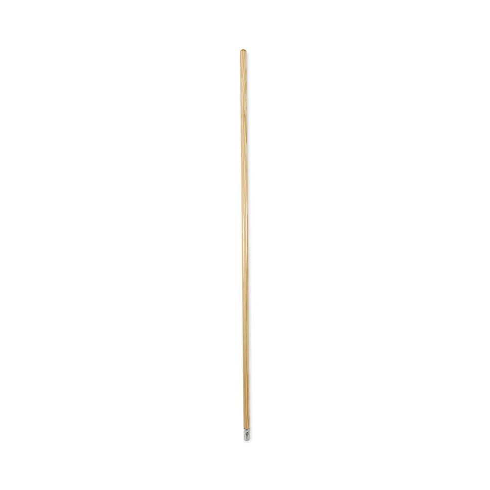 Boardwalk 1.13 in. Diameter x 60 in. Lacquered Wood Lie-Flat Screw-In Mop Handle - Natural