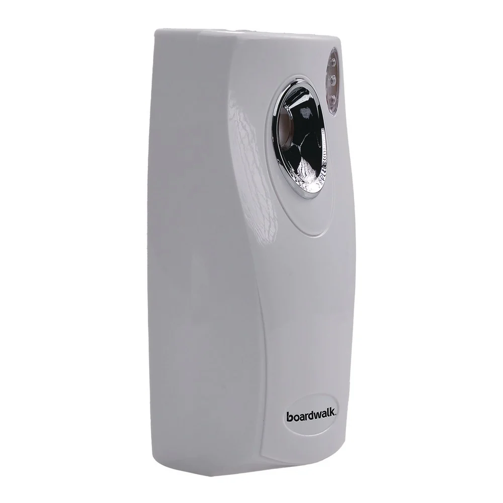 Boardwalk CL7-BOARDWK 4 in. x 3 in. x 9.5 in. Classic Metered Air Freshener Dispenser - White
