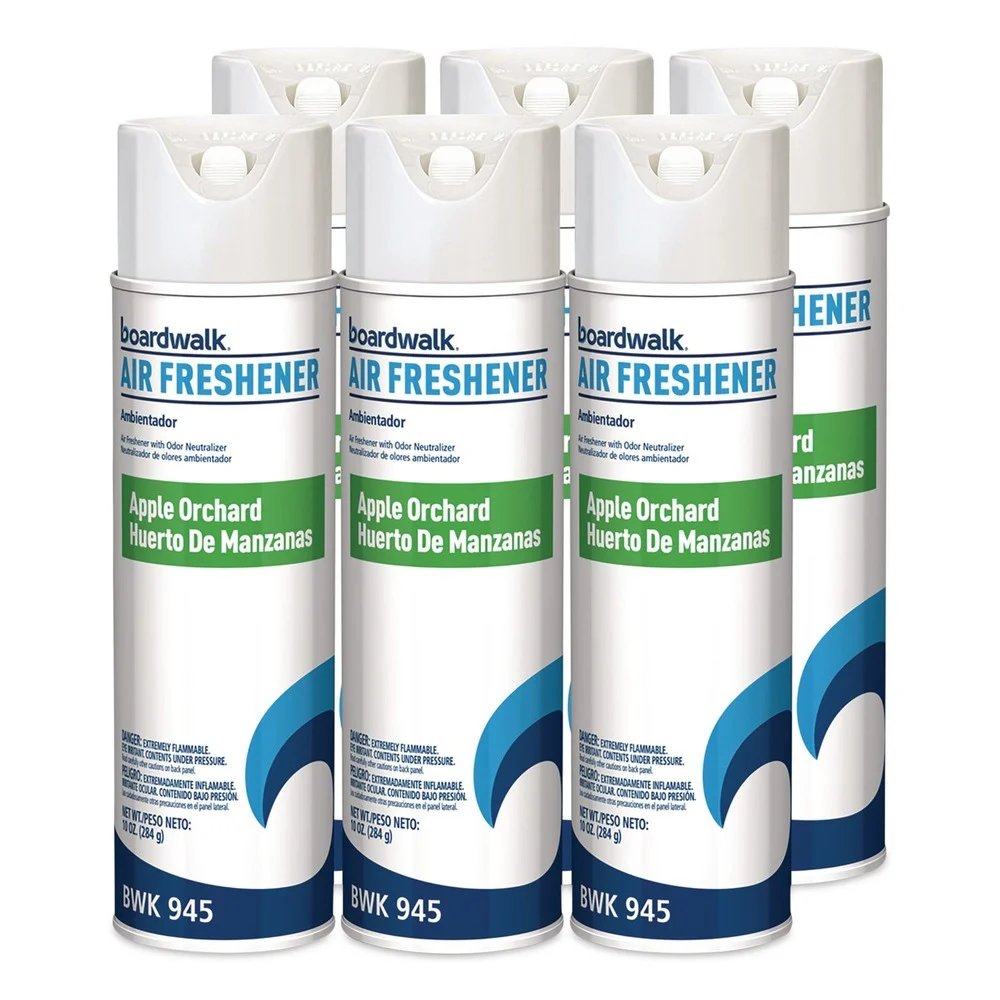 Boardwalk 10 oz Aerosol Air Freshener - Apple Orchard (6/Carton)
