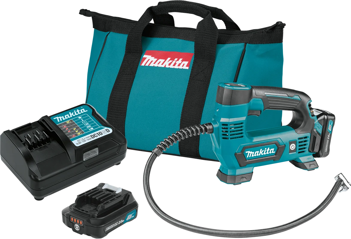 12V max CXT? Lithium-Ion Cordless Inflator Kit (2.0Ah), Built-in L.E.D, MP100DWRX1