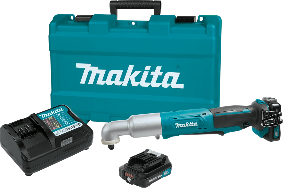 12V max CXT? Lithium-Ion Cordless 3/8" Angle Impact Wrench Kit (2.0Ah), Makita-built motor, LT02R1