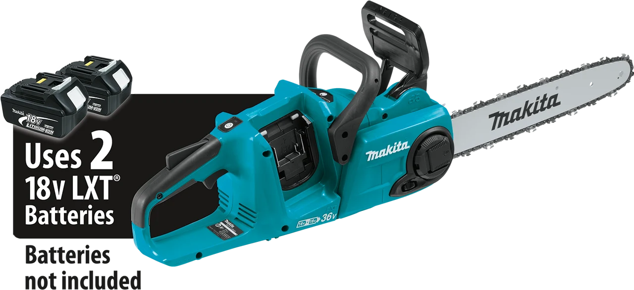 36V (18V X2) LXT? Brushless 14" Chain Saw, Tool Only, Compact rear handle design, XCU03Z