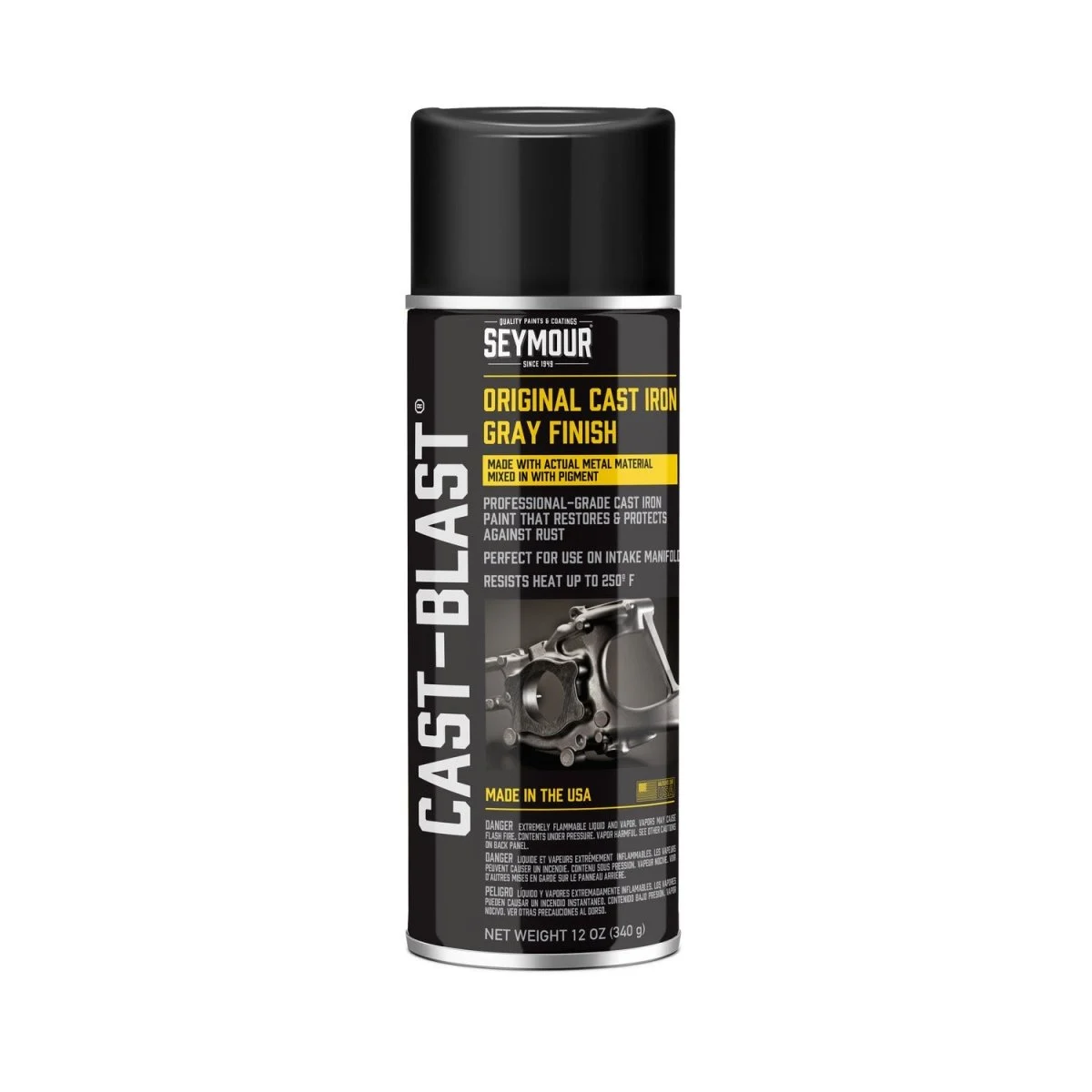 Cast-Blast, Automotive Cast Iron Spray Paint - Case of 6