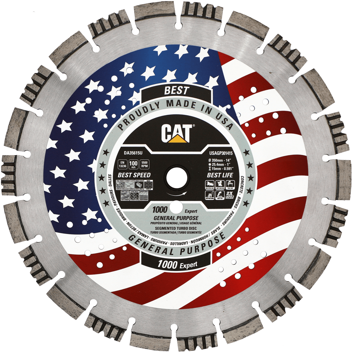 Cat® Expert Diamond Blade - 1000 General Purpose