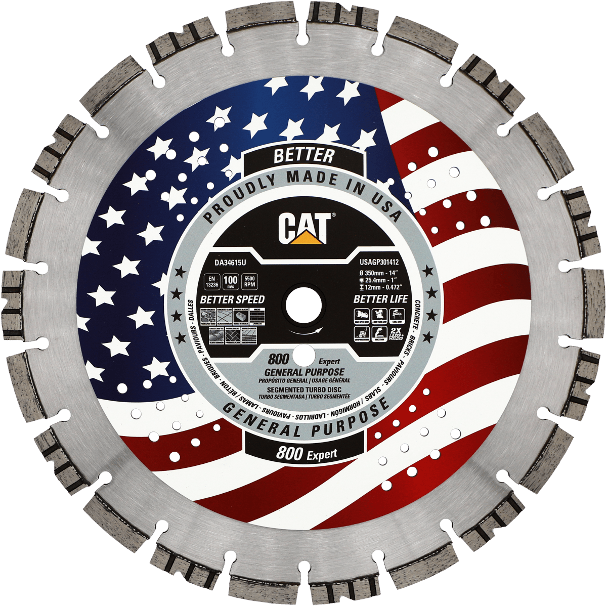 Cat® 800 Expert Diamond Blade - General Purpose