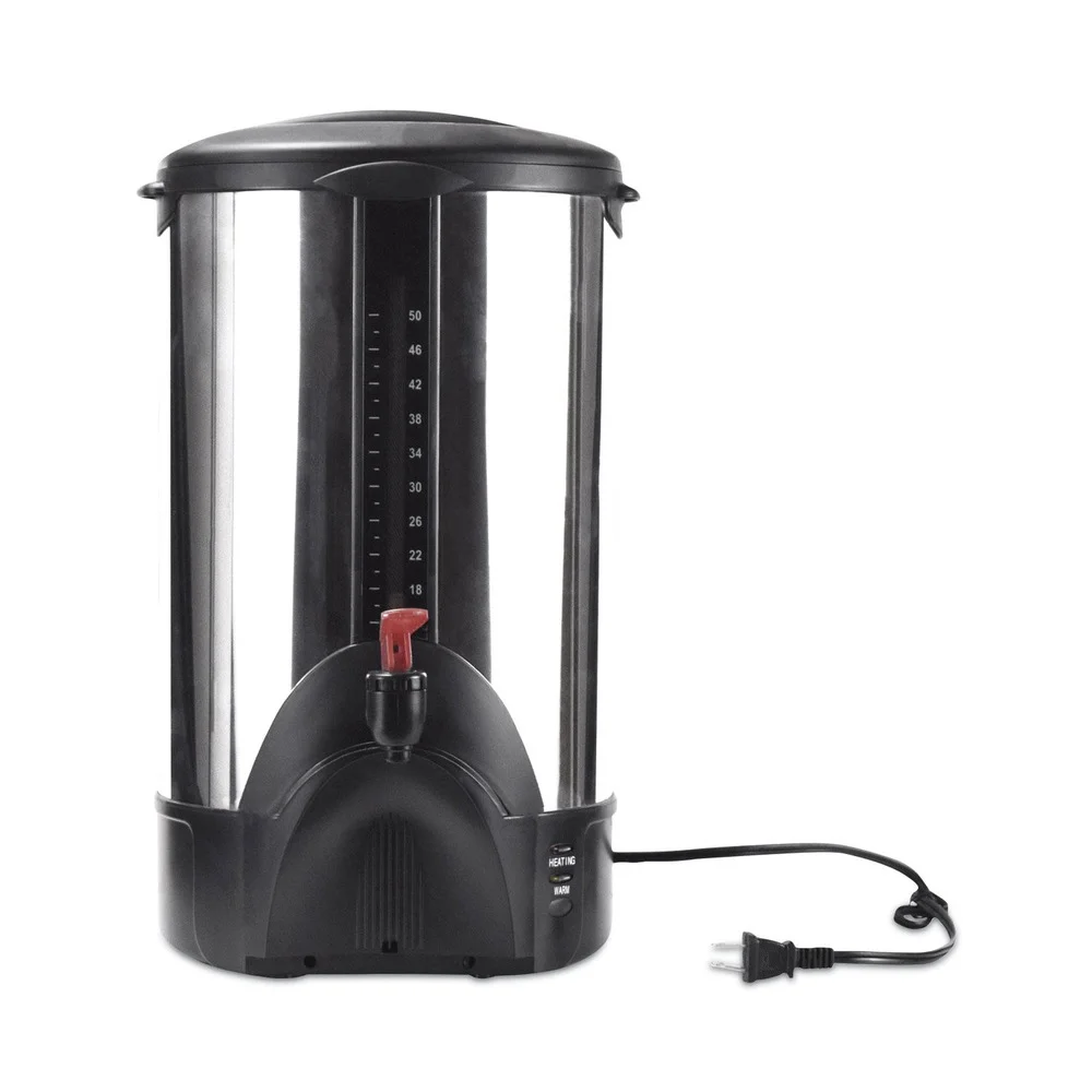 Coffee Pro 50-Cup Stainless Steel Percolating Urn