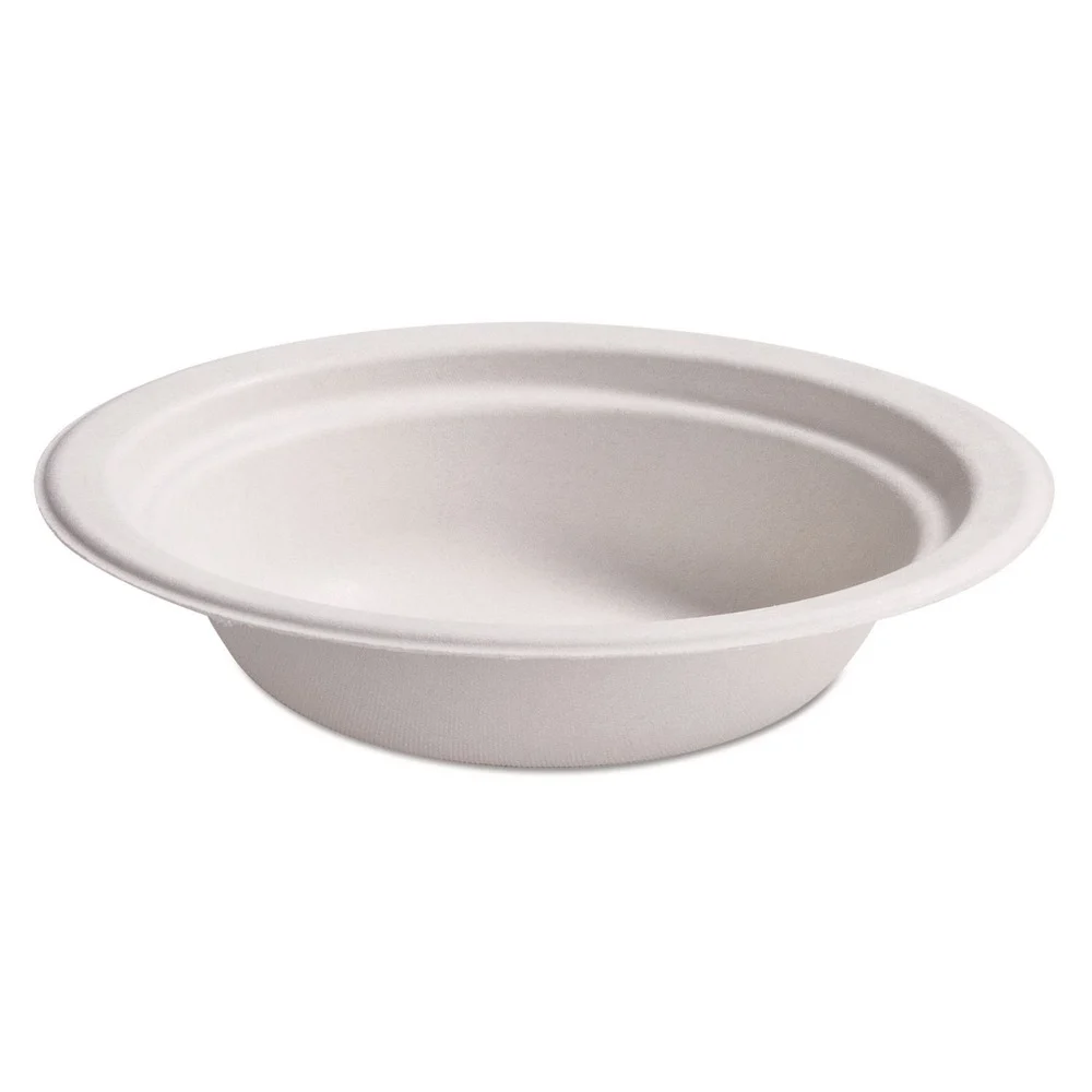 Chinet 25780 12 oz Paper Pro Round Bowls - Beige (1000/Carton)