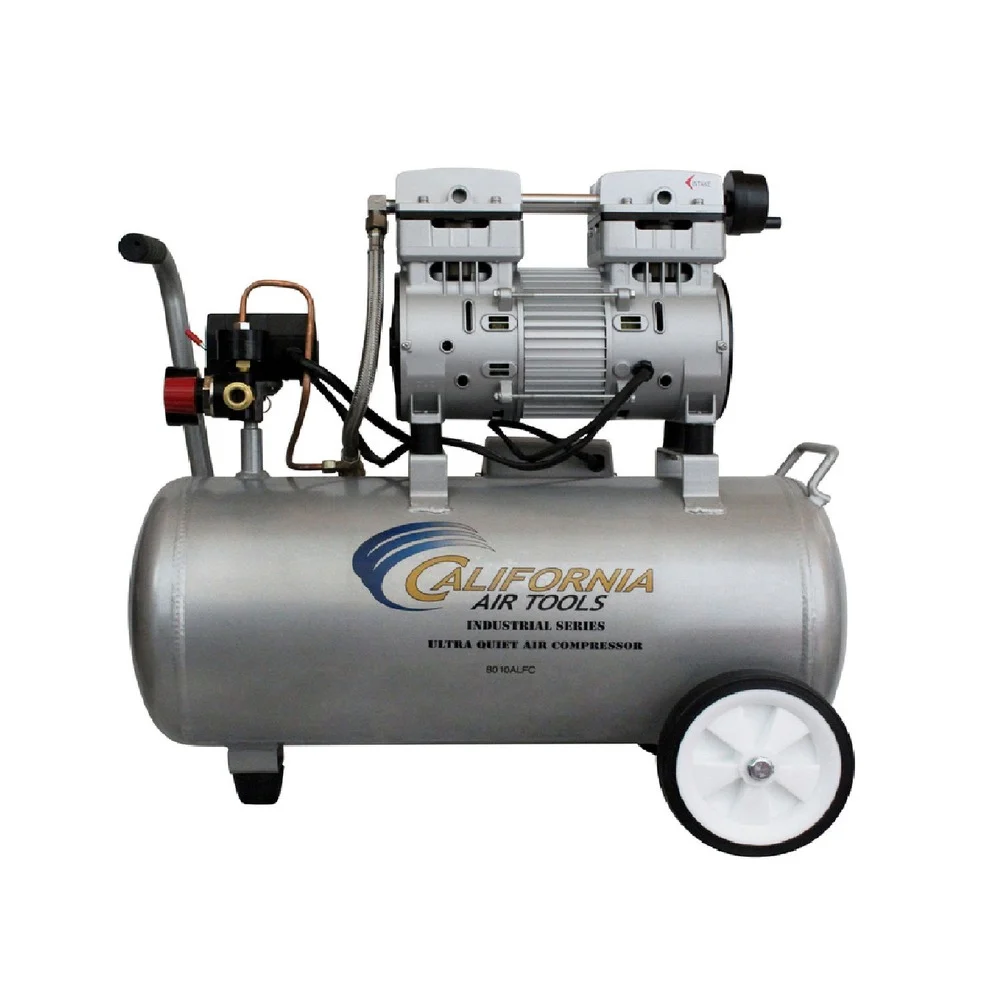 California Air Tools 8 Gallon 1 HP Ultra Quiet and Oil-Free Aluminum Tank Air Compressor