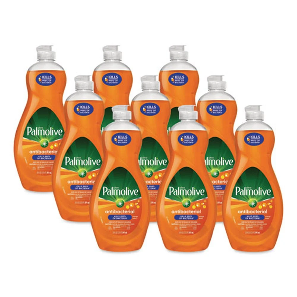 Palmolive 20 oz Bottle Ultra Antibacterial Dishwashing Liquid (9/Carton)