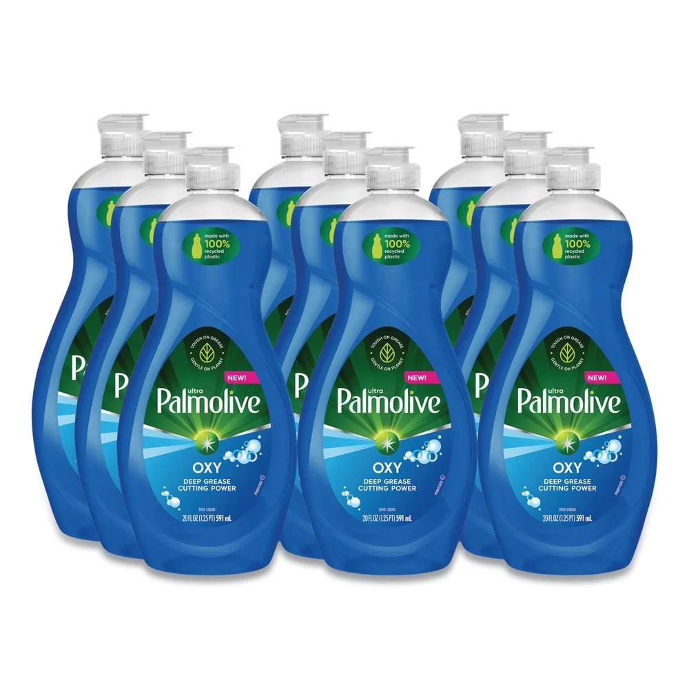 Ultra Palmolive 20 oz. Bottle Dishwashing Liquid - Unscented (9/Carton)