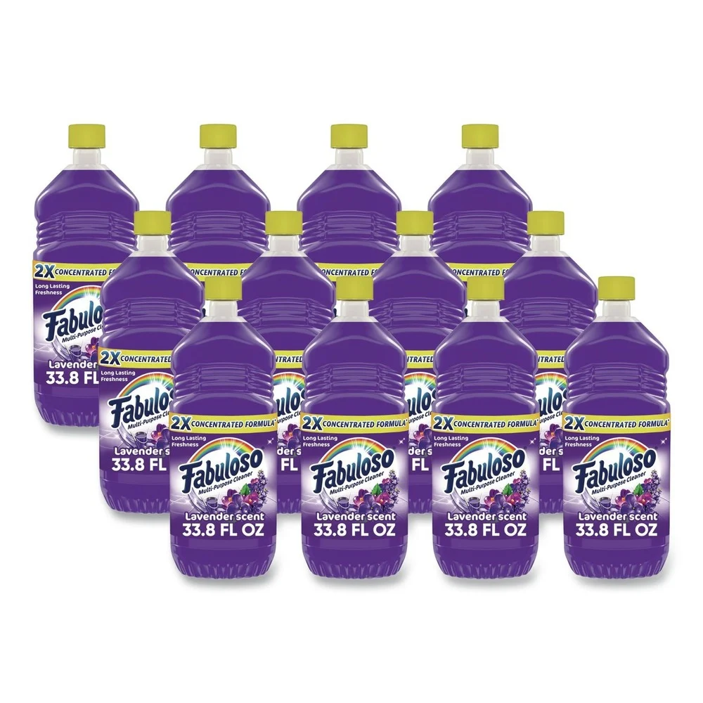 Fabuloso 33.8 oz. Bottle Multi-Use Cleaner - Lavender Scent (12/Carton)