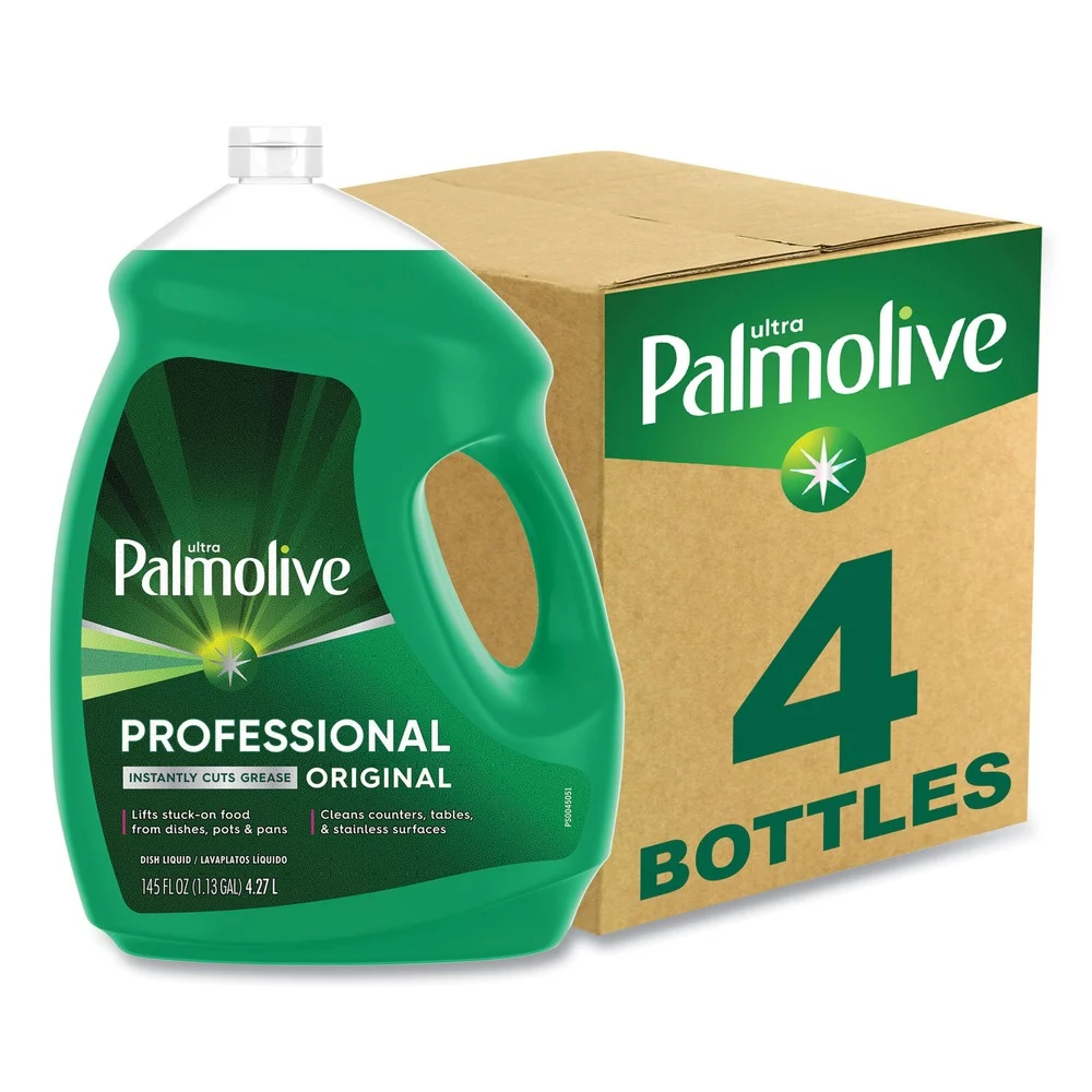 Palmolive 145 oz Bottle Professional Dishwashing Liquid - Fresh Scent (4/Carton)