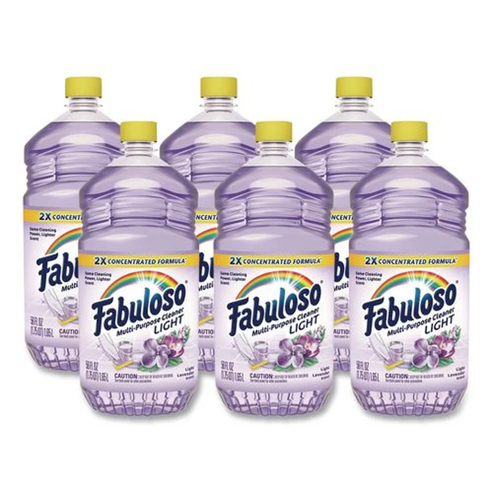Fabuloso 56 oz. Bottle Multi-Use Cleaner - Light Lavender Scent (6/Carton)