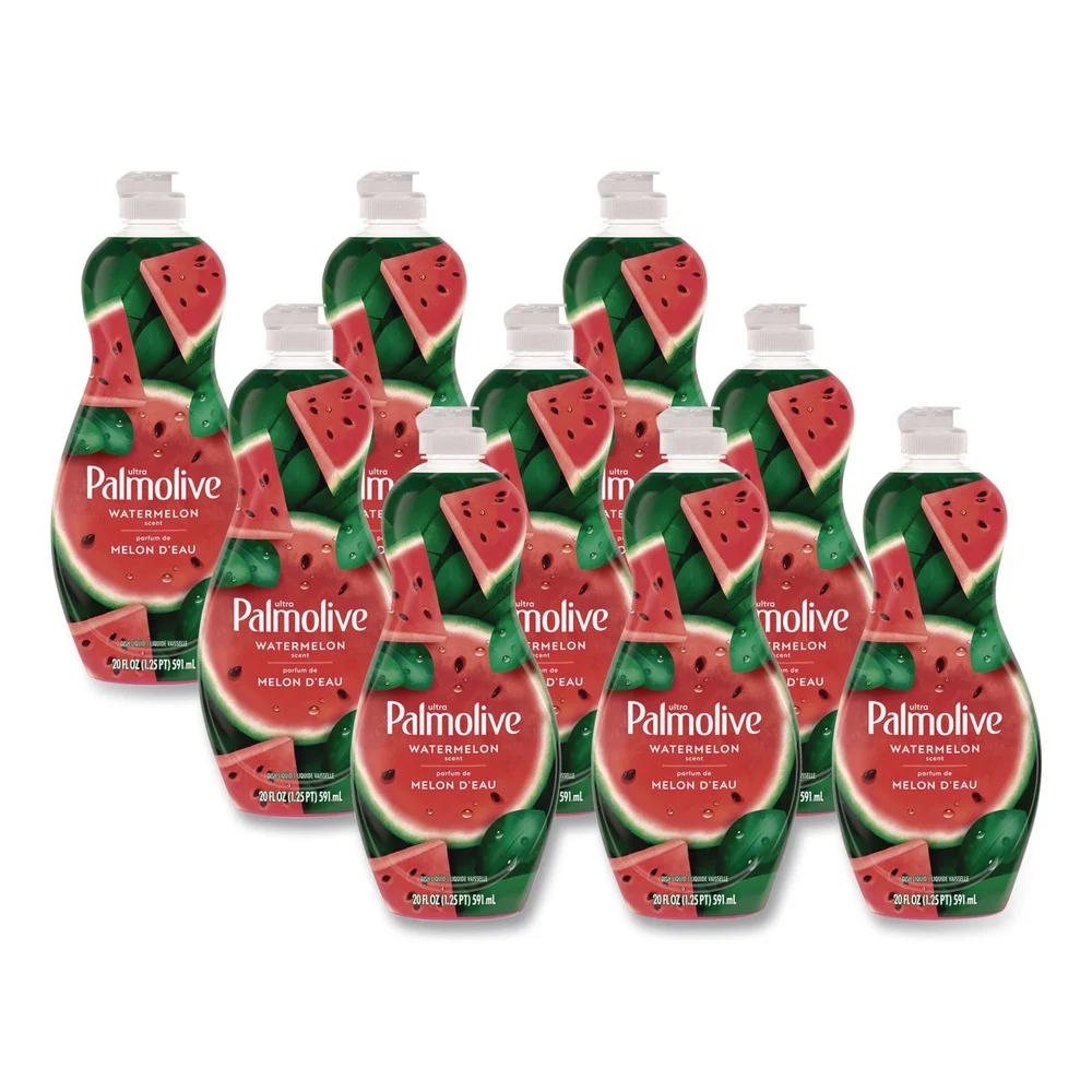 Ultra Palmolive 20 oz. Bottle Dishwashing Liquid - Watermelon Scent (9/Carton)