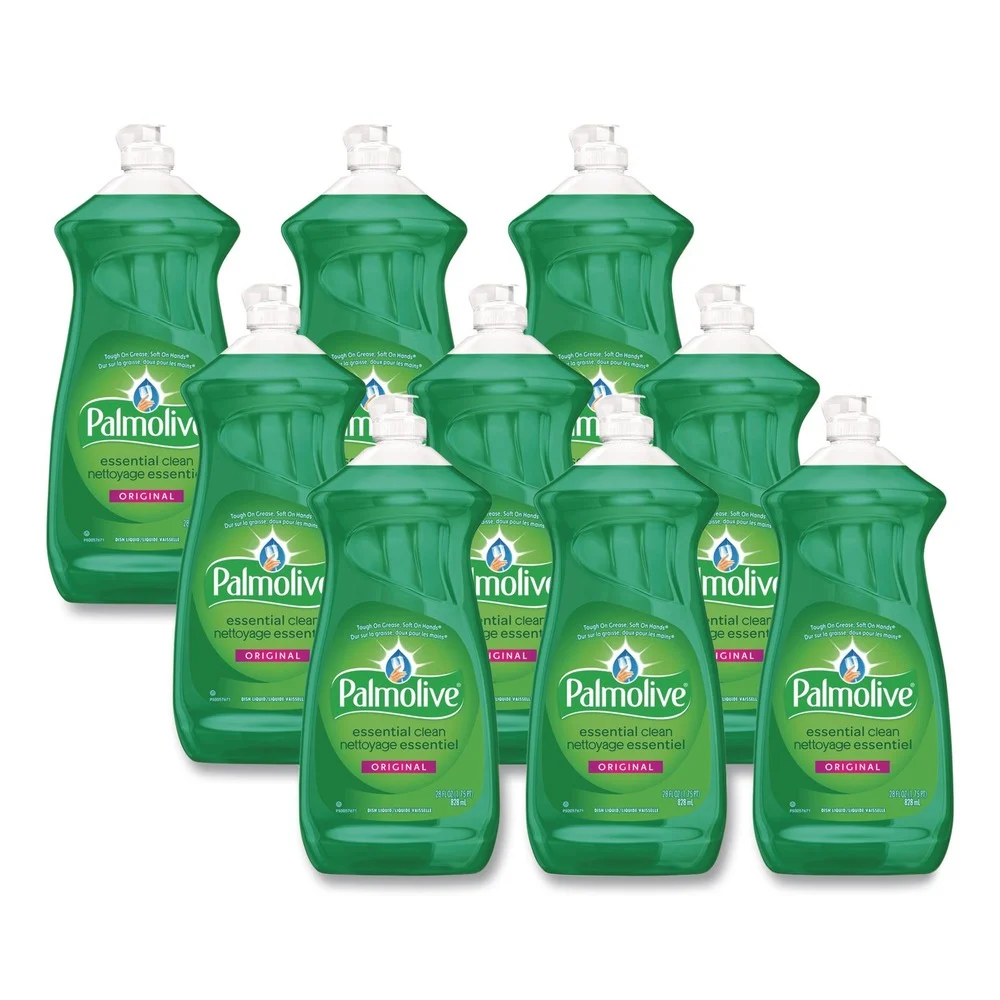 Palmolive 28 oz. Bottle Dishwashing Liquid - Fresh Scent (9/Carton)
