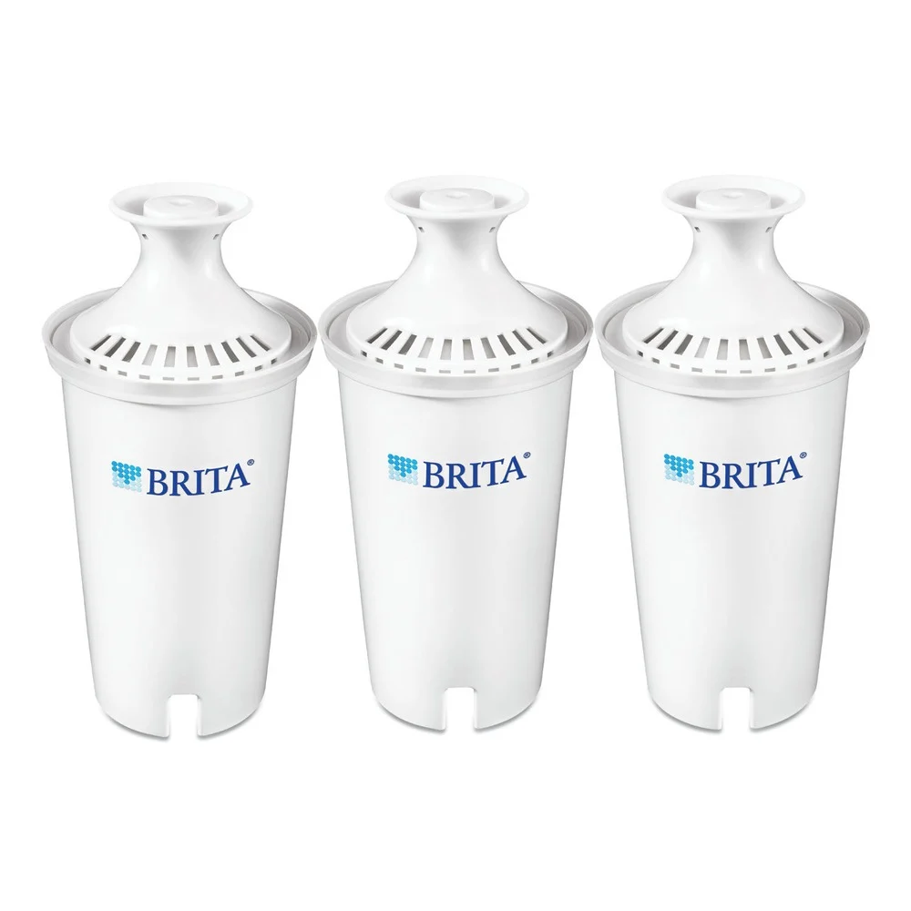 Brita Water Filter Pitcher Advanced Replacement Filters (3/Pack)