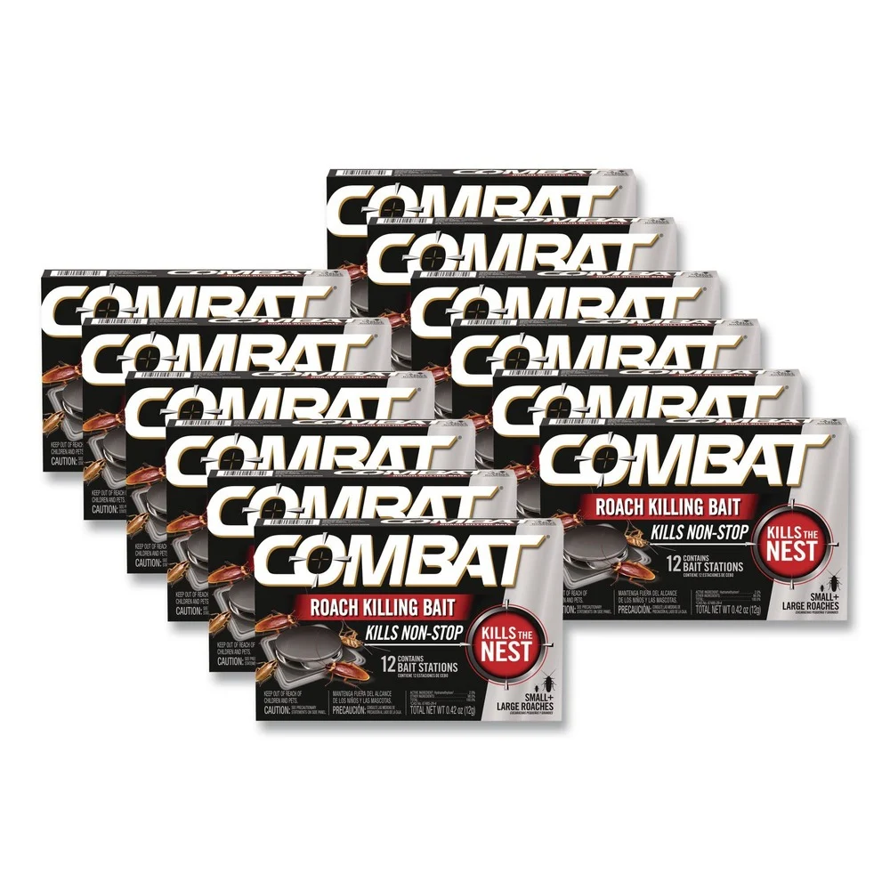 Combat 0.42 oz. Roach Bait Insecticide (10/Carton)