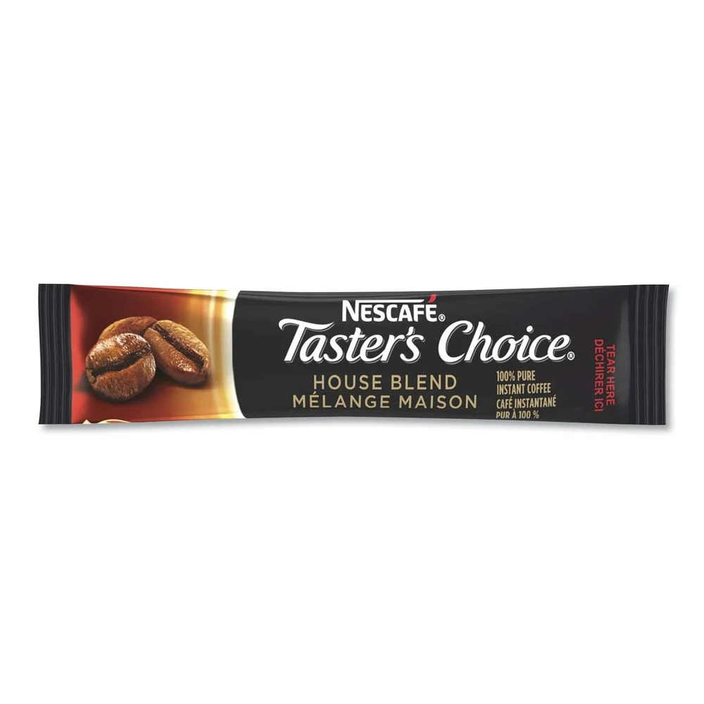 Nescafe 0.1 oz Stick Taster's Choice Instant Coffee - House Blend (72/Carton)