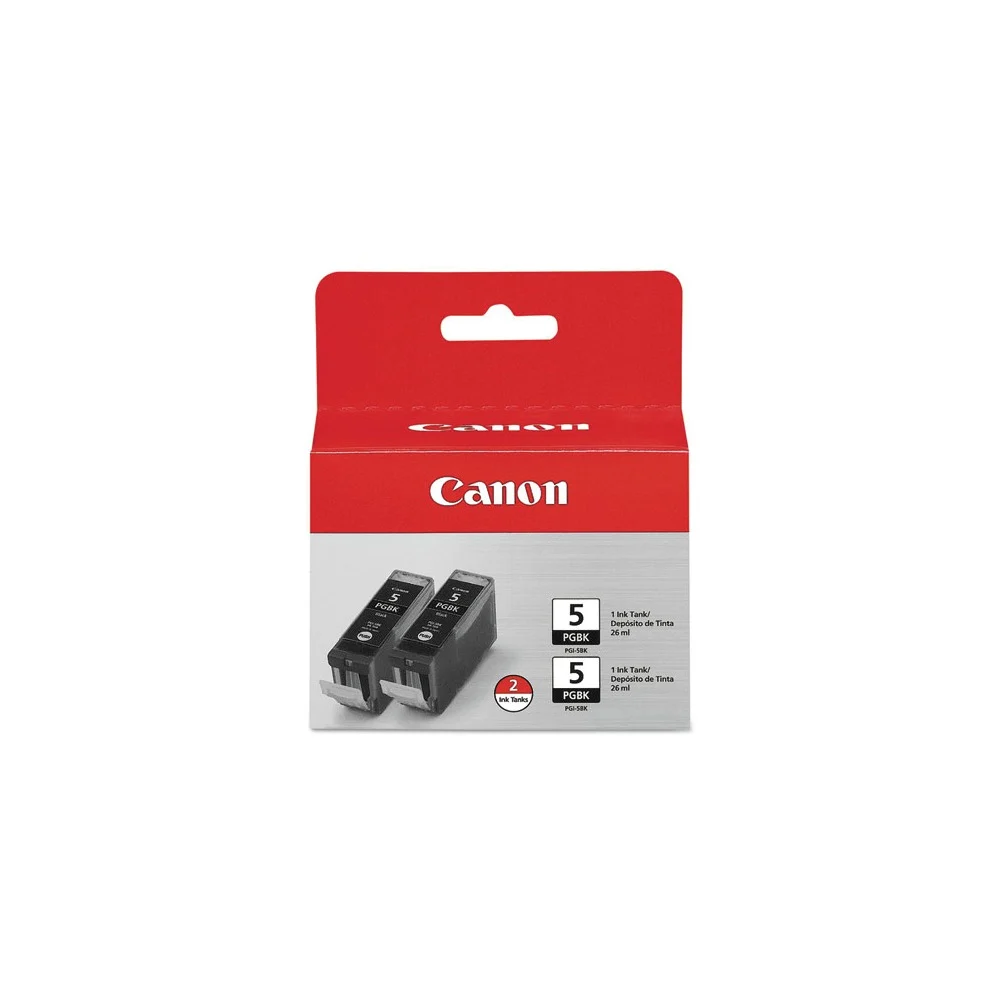 Canon (PGI-5BK) ChromaLife100Plus Ink - Black (2/Pack)