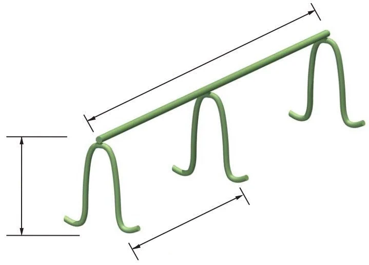 Continuous High Chair-Epoxy (100 LF)