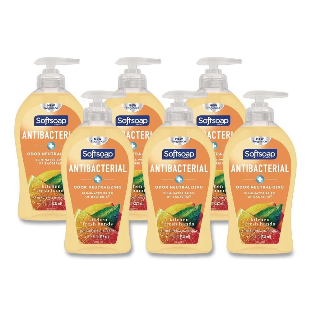 Softsoap 11.25 oz Antibacterial Hand Soap - Citrus Scent (6/Carton)