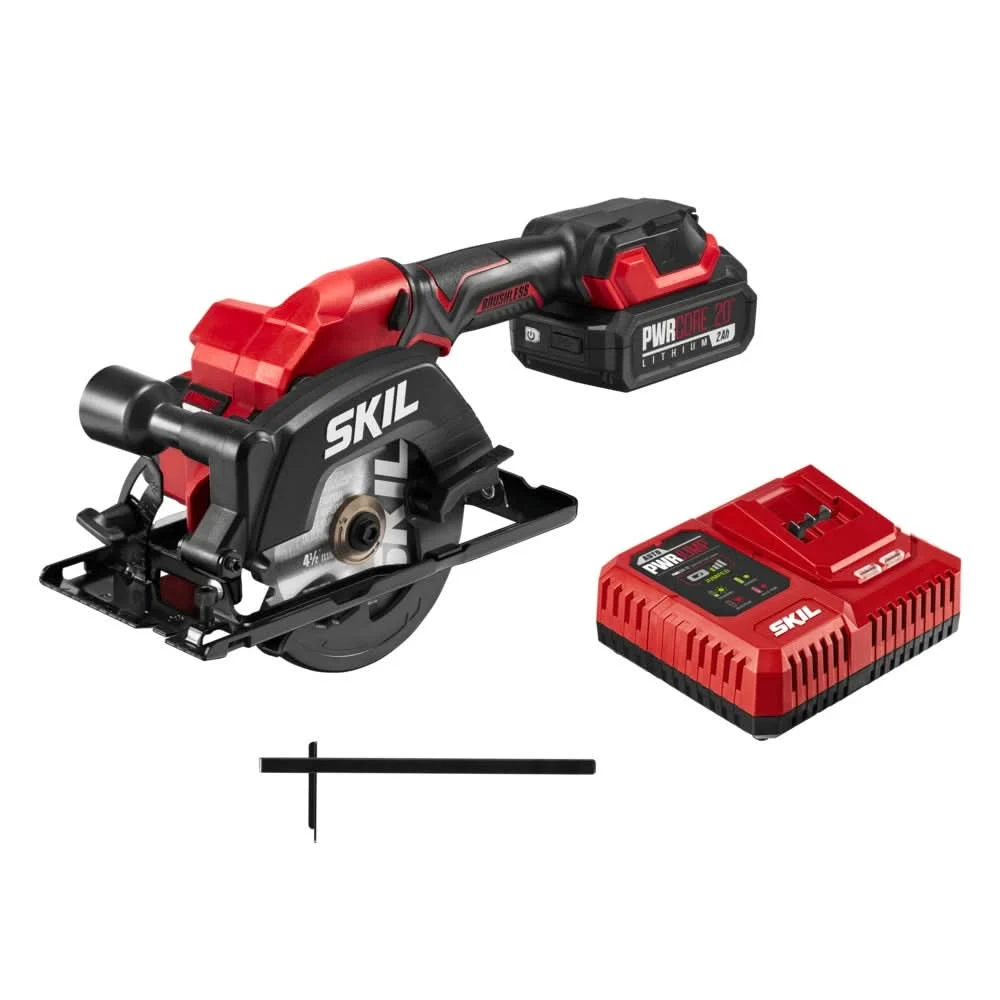 SKIL PWR CORE 20 Brushless 20V 4-1/2 IN. Compact Circular Saw Kit