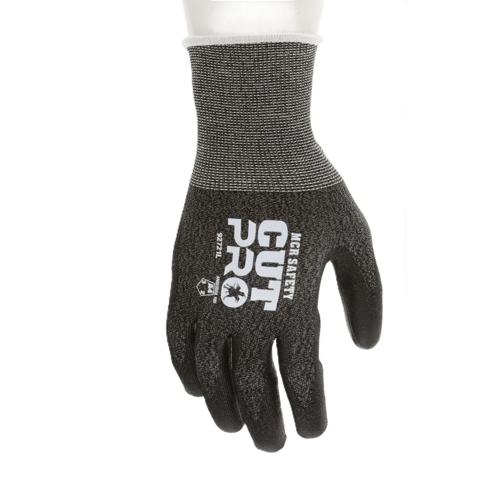 MCR Safety Cut Pro 92721 Gloves - 2X-Large Black (1-Dozen)