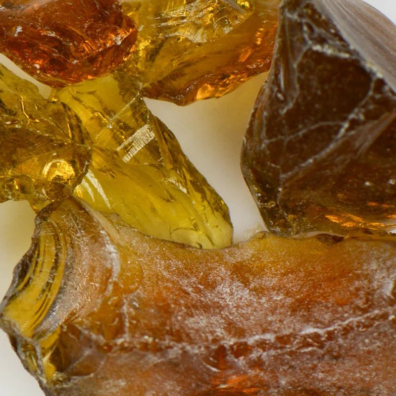 Crystal Amber Landscape Glass