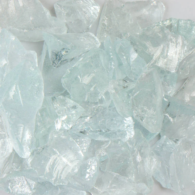 Crystal Teal Landscape Glass