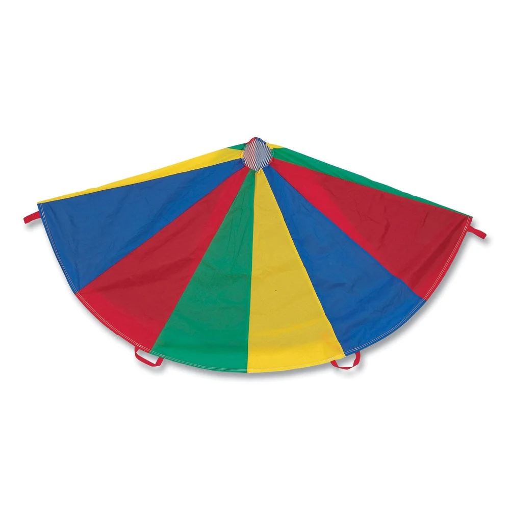 Champion Sports 12 ft. dia. 12 Handles Nylon Multicolor Parachute