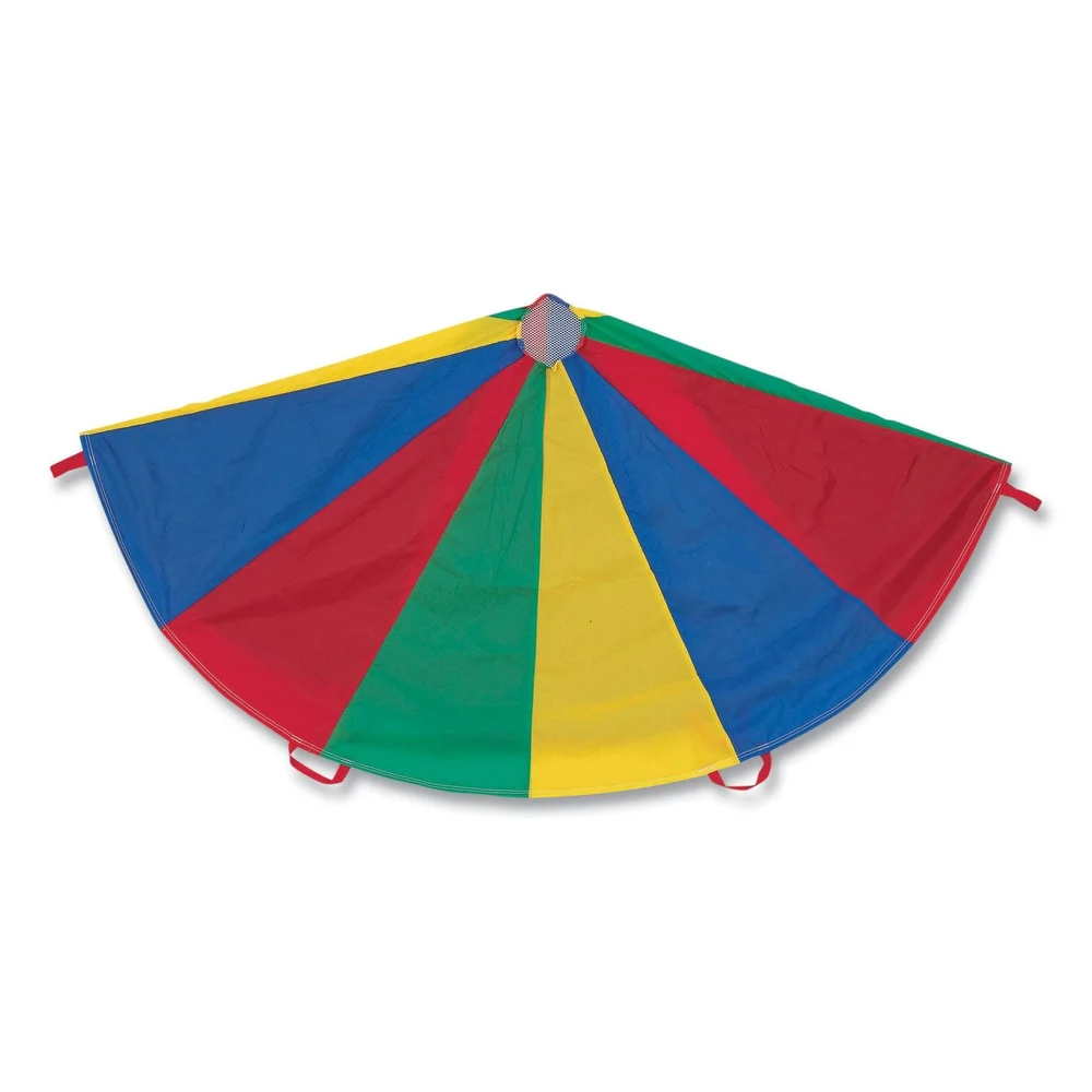 Champion Sports 24 ft. Nylon Multicolor Parachute with 20 Handles