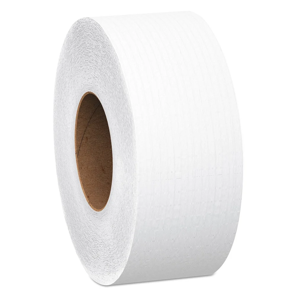 Scott 3.55 in. x 750 ft. 2-Ply Septic Safe Essential Extra Soft JRT - White (12/Carton)