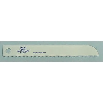 18 TPI 4" All Purpose Reciprocating Air Saw Blades 5 Per Pack 90010