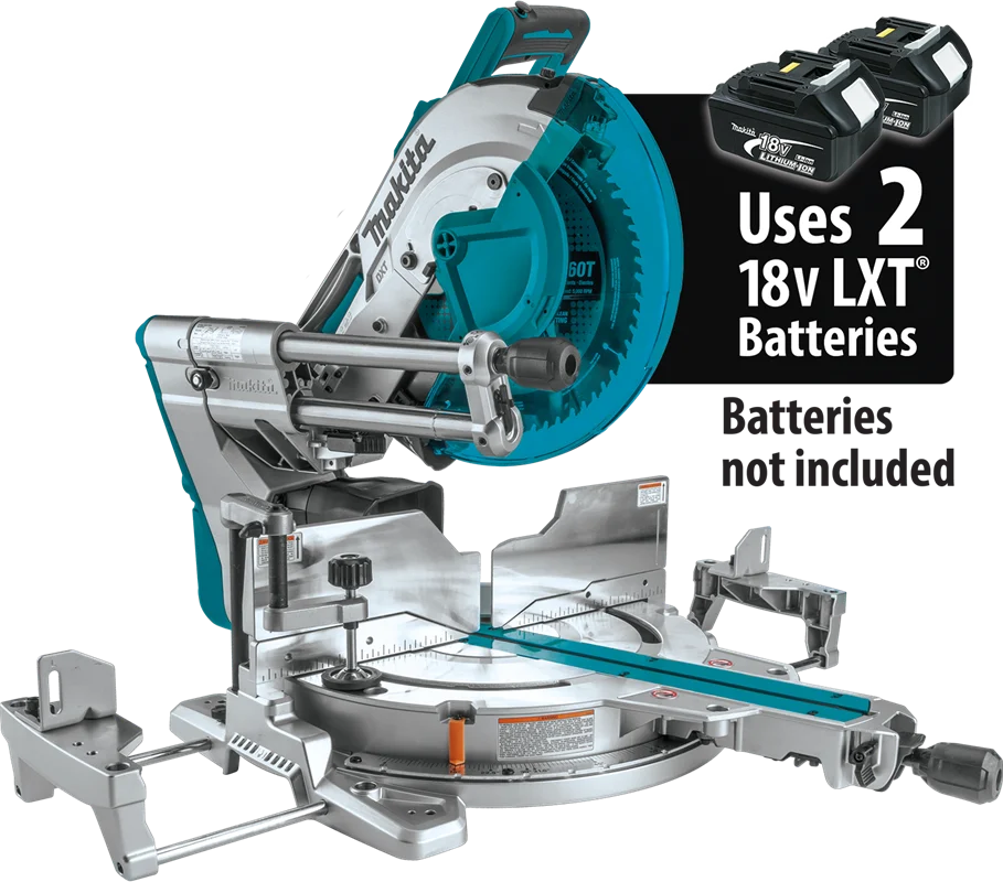 36V (18V X2) LXT? Brushless 12" Dual-Bevel Sliding Compound Miter Saw, AWS? Capable and Laser, Tool Only, XSL08Z