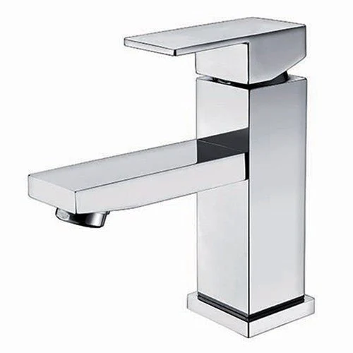 Dakota Sinks DSF-34BSH00 Kennedy 6 1/2 Inch Deck Mount Bathroom Faucet with Pop-Up Drain and Overflow