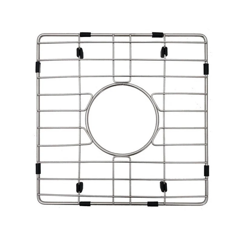 Dakota Sinks DSMZ-BG1616 Signature Z Series 13 3/4 Inch Bottom Grid, Brushed Nickel