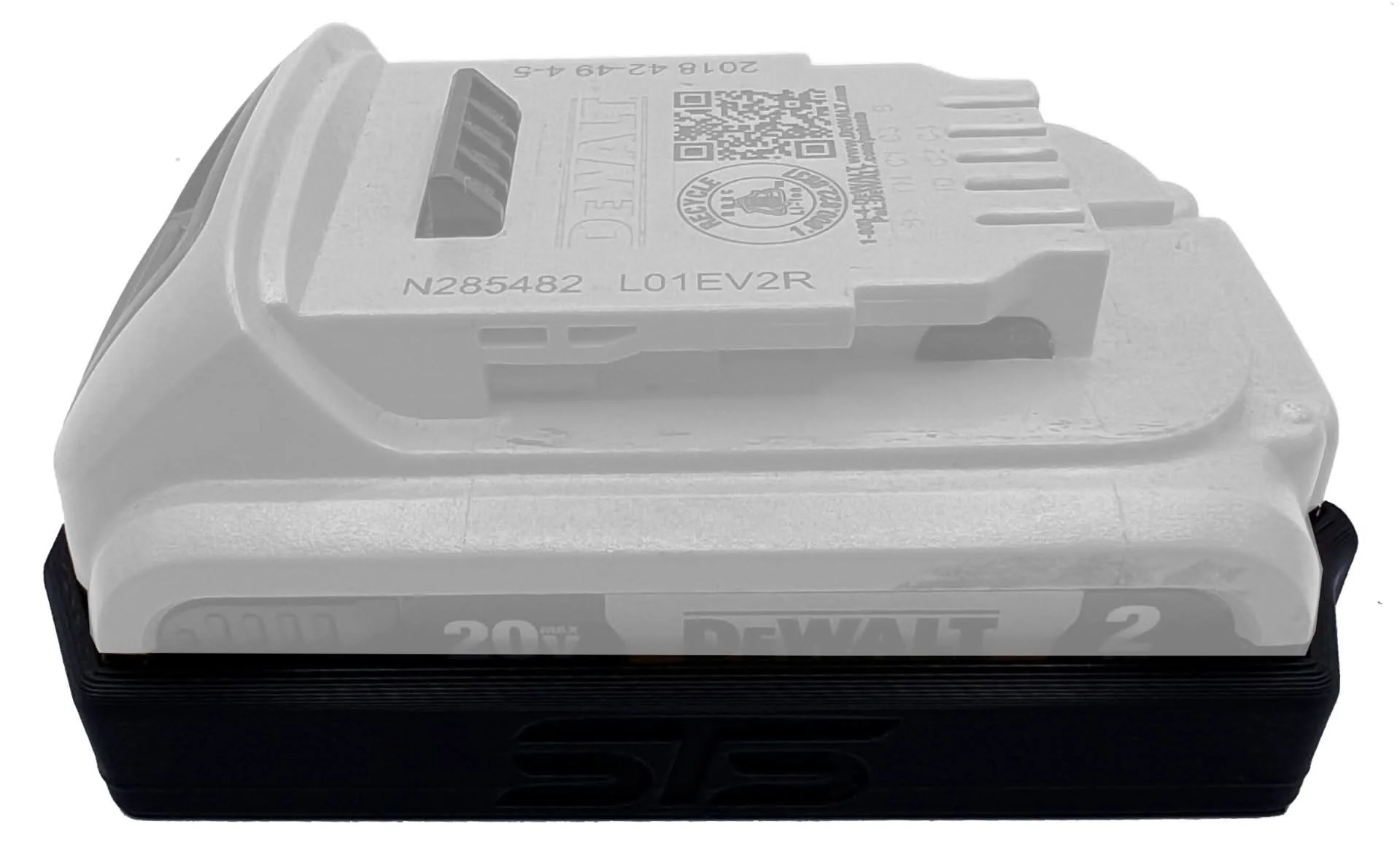 STS Auto Design DWDC201 DeWalt 20V DCB201/DCB203 Battery Magnetic Cover