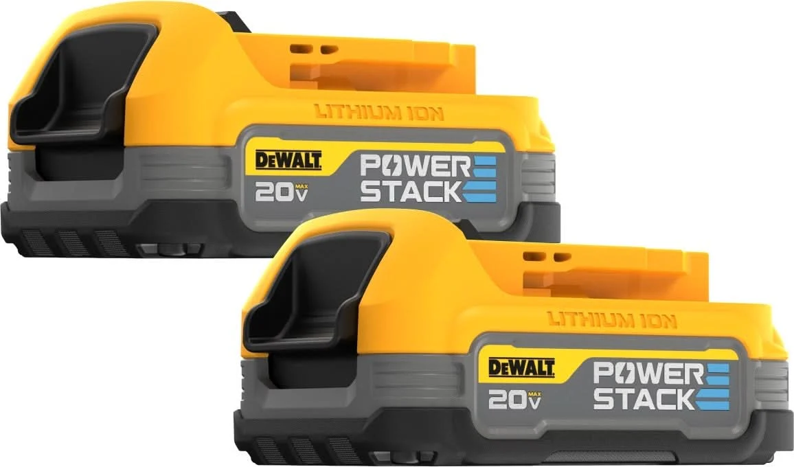DEWALT 20V MAX* DEWALT POWERSTACK Compact 2-Pack Batteries