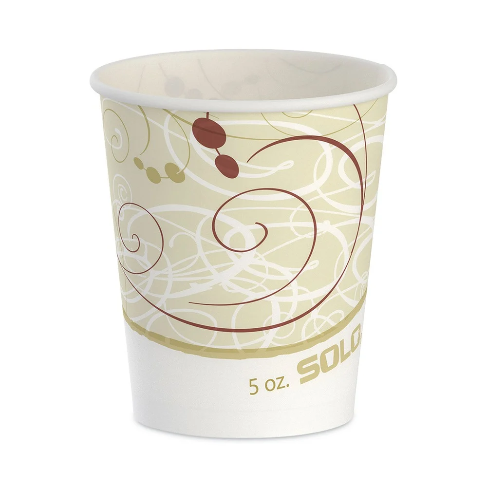 SOLO Symphony Design 5 oz. Paper Cups (100/Pack)