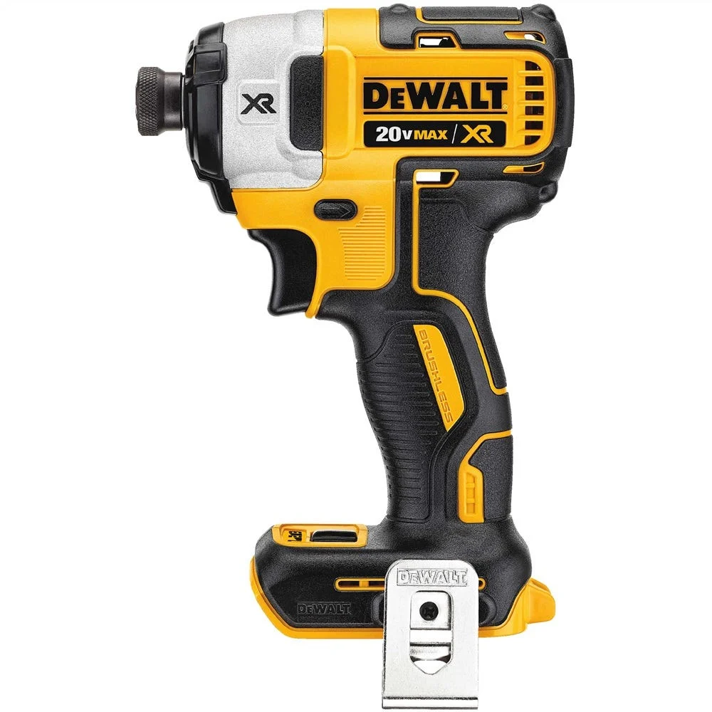 DeWalt 20V MAX XR Brushless 1/4" 3-Speed Impact Driver, Tool Only