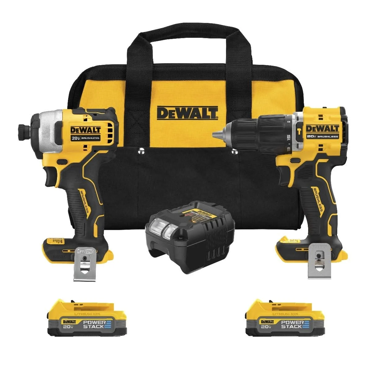 DeWALT DCK226E2 20V MAX ATOMIC Brushless Cordless 2-Tool Combo 1.7 Ah Kit