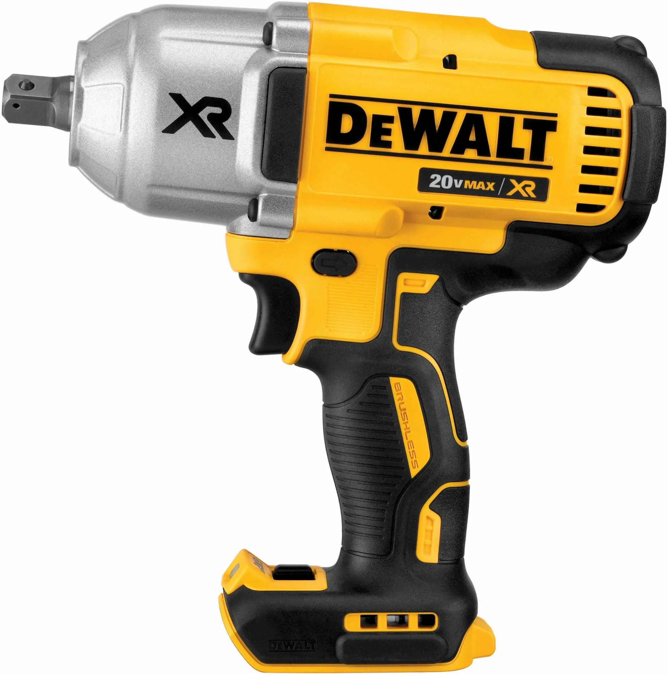 Dewalt 20V MAX XR Cordless 1/2-inch Brushless Detent Pin Impact Wrench, Bare Tool
