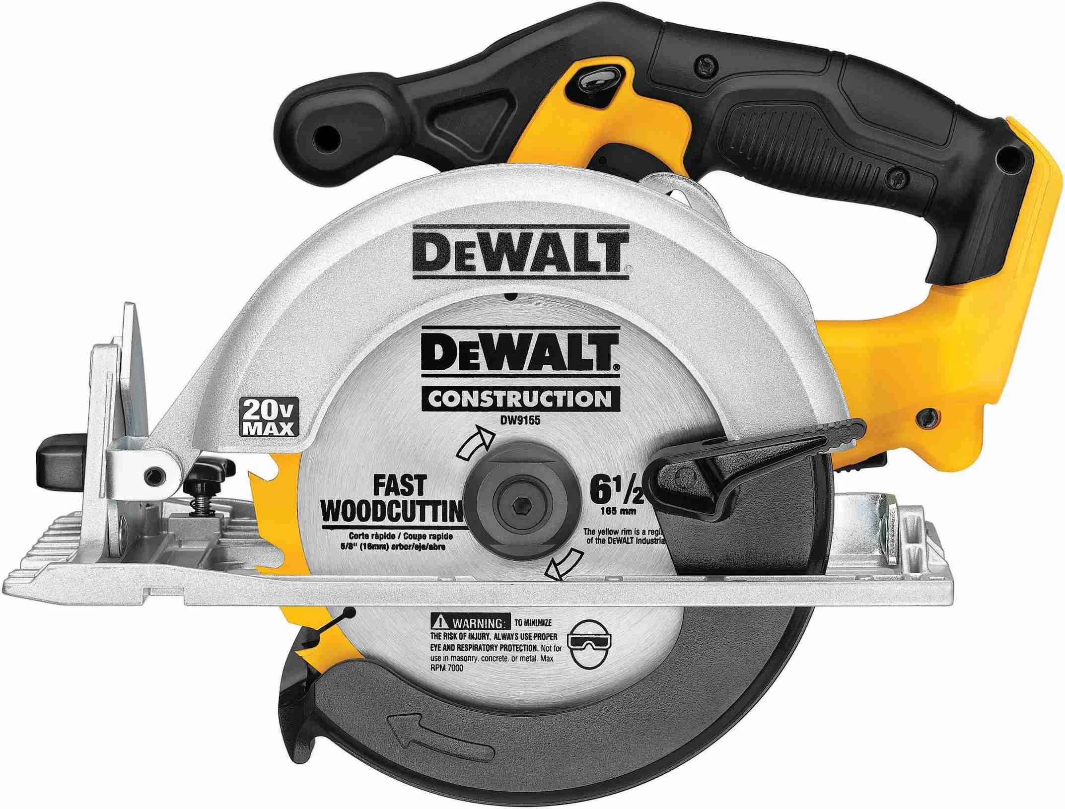 DeWalt 20V MAX 6-1/2" CIRCULAR SAW (Tool Only)
