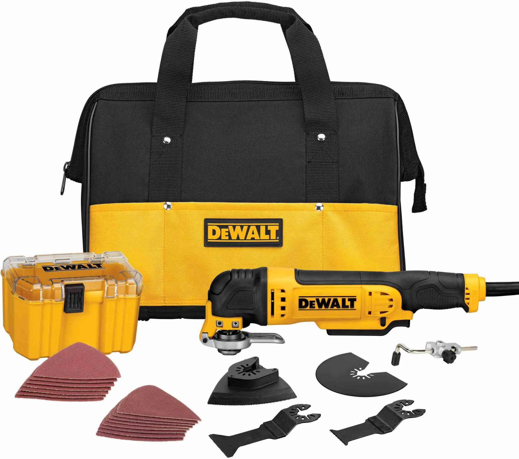 DeWalt 3 Amp Oscillating Tool Kit with 29 Accessories