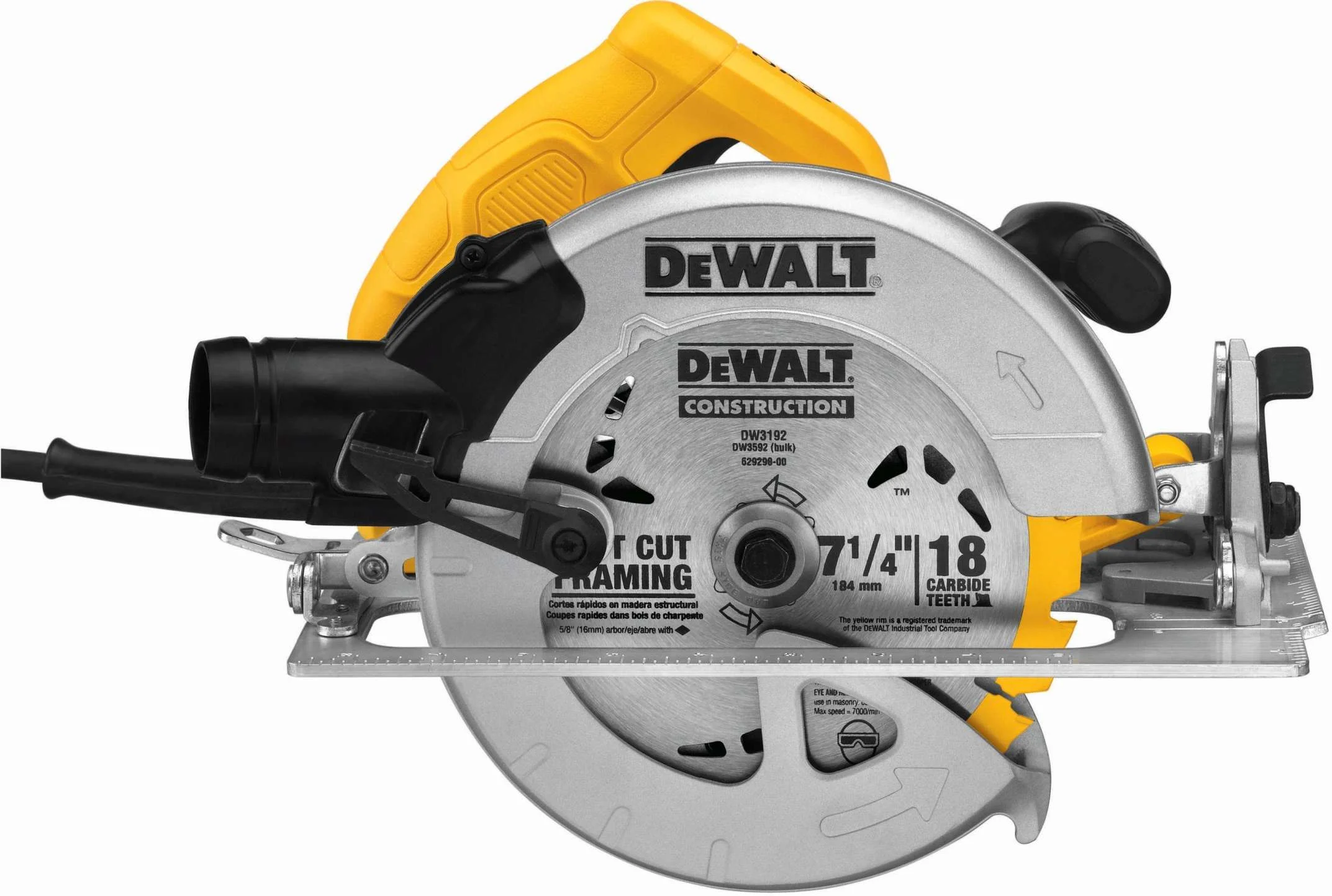 DeWalt 7.25-Inch Lightweight Circular Saw
