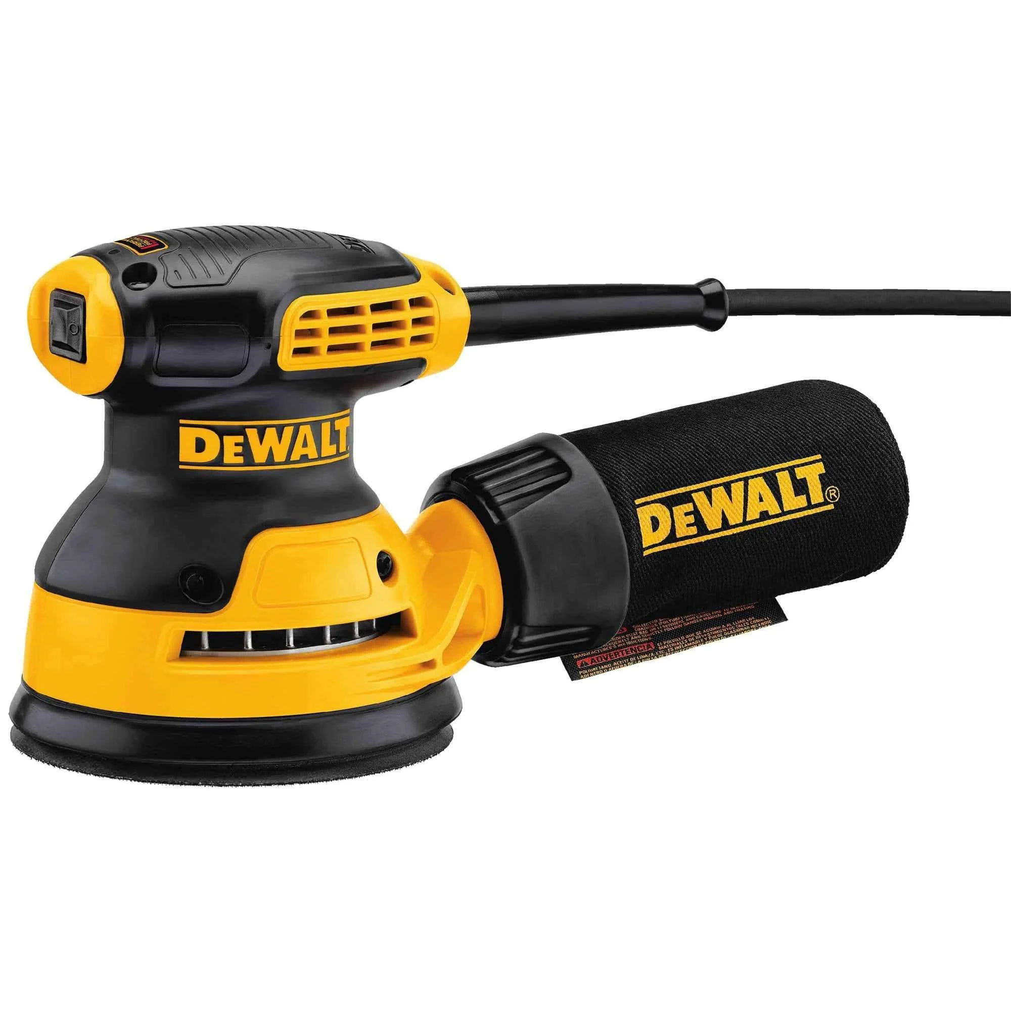 Dewalt DWE6421 Corded 5" Single Speed Random Orbit Sander - H&L Pad