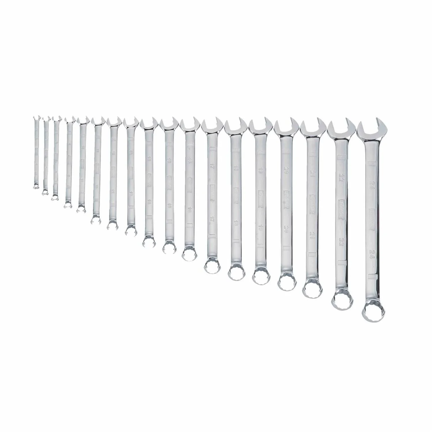 Dewalt DWMT19237 18 Piece Combination Metric Wrench Set