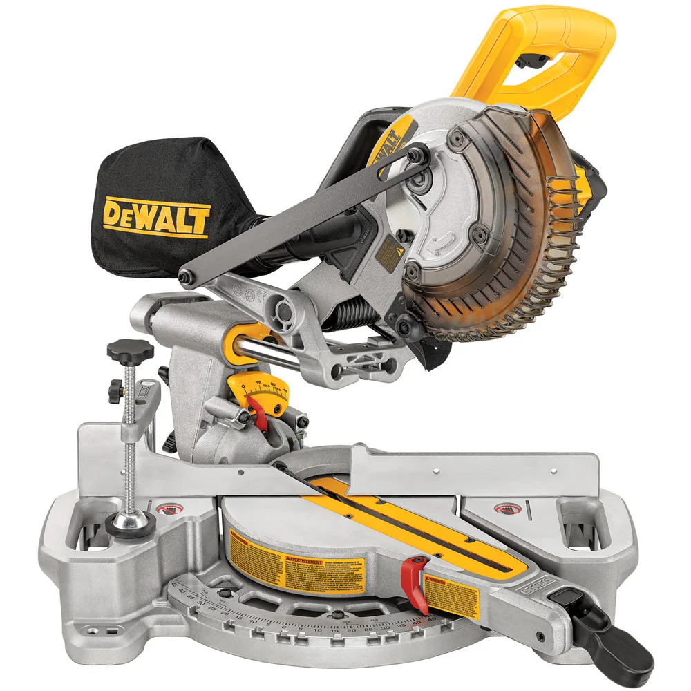 Dewalt 20V MAX Lithium-Ion Cordless 7 1/4 in. Sliding Miter Saw Kit (4 Ah)