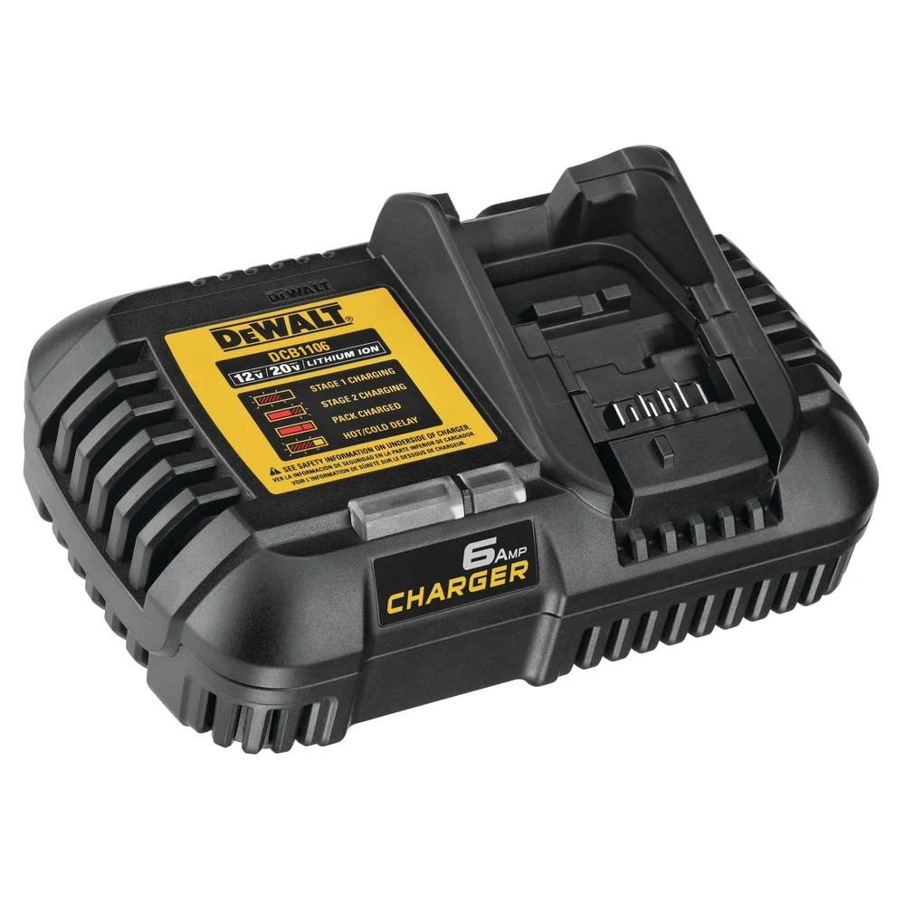 Factory Reconditioned Dewalt 12V/20V MAX FLEXVOLT 6 Amp Fast Charger